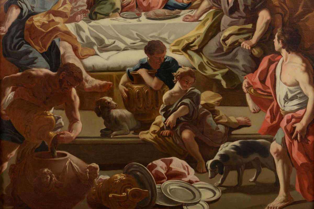 Francesco De Mura (napoli 1696 - 1782), Attribuito Aultima Cena