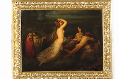Francesco Saverio Altamura (1822-1897)episodio della Divina Commedia