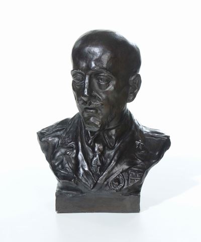 Renato Bertelli (1900-1974)busto di Gabriele D'annunzio