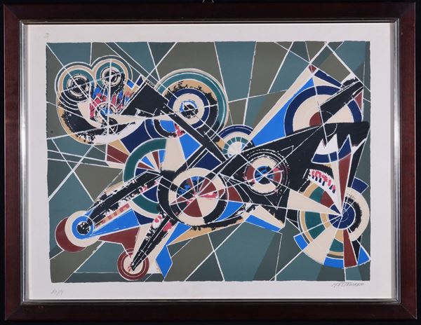 Lotto di tre litografie