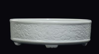 Sciacqapennelli in Porcellana Dehua, Cina, Dinastia Qing, Epoca Kangxi (1662-1722)