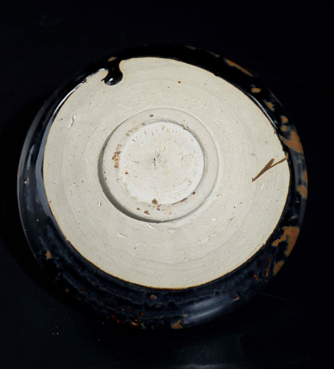Ciotola Jun con Smaltato Nero e Marrone, Cina, Dinastia Song, XIII Secolo