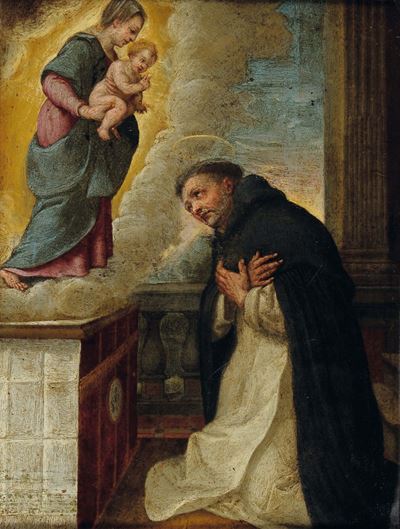 Scuola Senese del XVII Secolosan Domenico