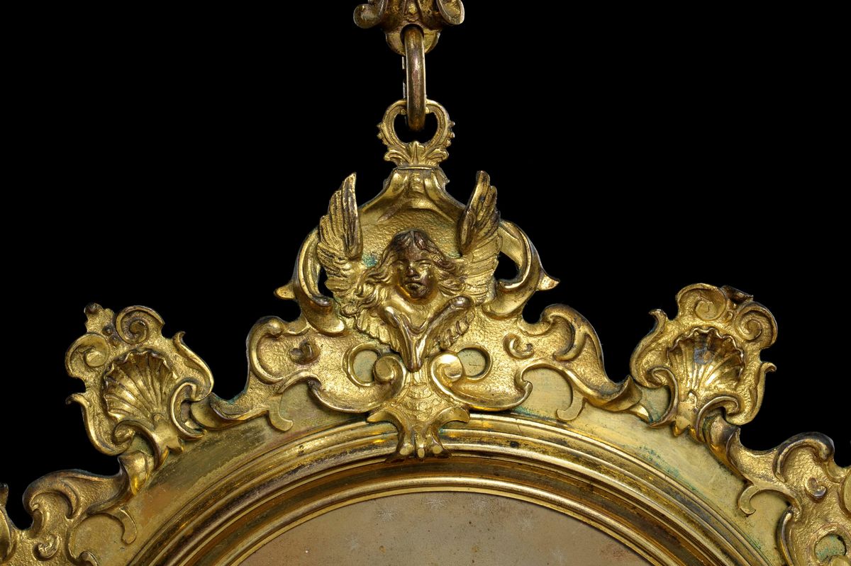 Capezzale in Bronzo Dorato, Rame e Argento, Firenze, Intorno al 1700