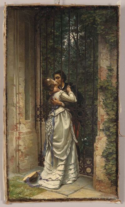 Silvio Allason (1843-1912)il Bacio