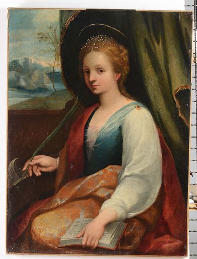 Ventura Salimbeni (siena 1568 - 1613)santa Caterina