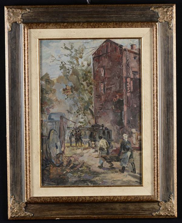 Larisa Georgievna Corbadze Tolmasova (1931) Lavori al villaggio, 1960