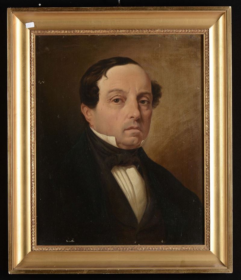 Anonimo del XIX secolo Ritratto di signore  - Asta Arredi dalle dimore degli eredi Ercole Marelli e altre provenienze - Cambi Casa d'Aste