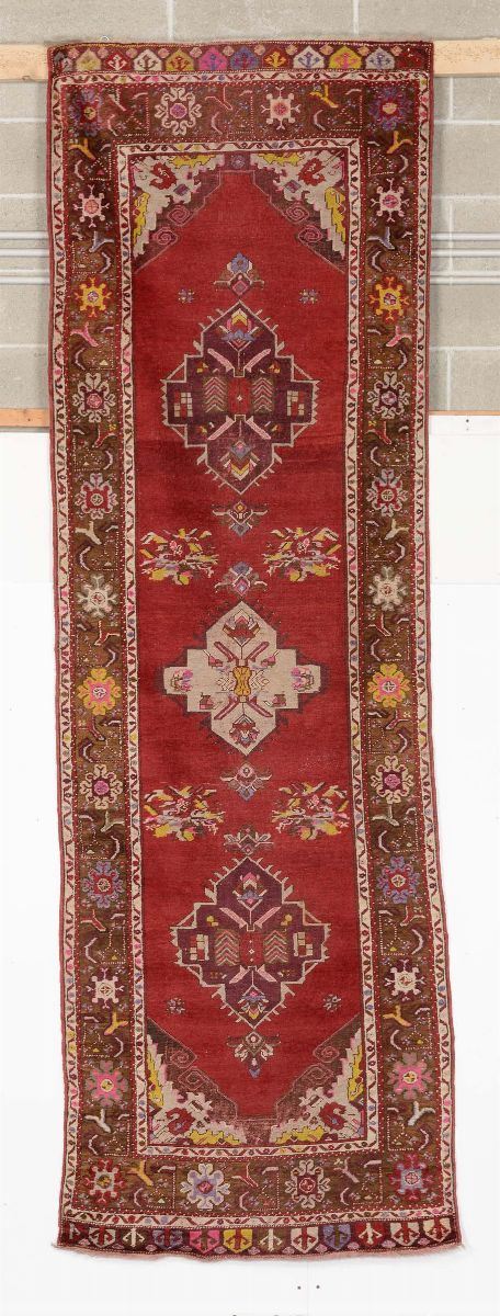 Passatoia anatolica, inizi XX secolo  - Auction Ancient Carpets - Cambi Casa d'Aste