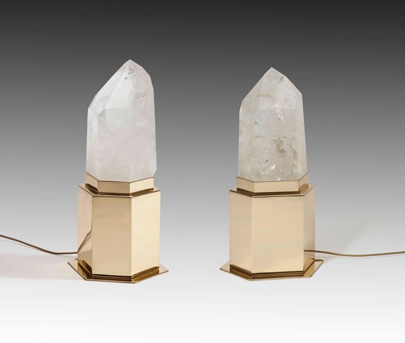 Studio Superego coppia di lampade ESPIRITO  - Auction Present Time - I - Cambi Casa d'Aste