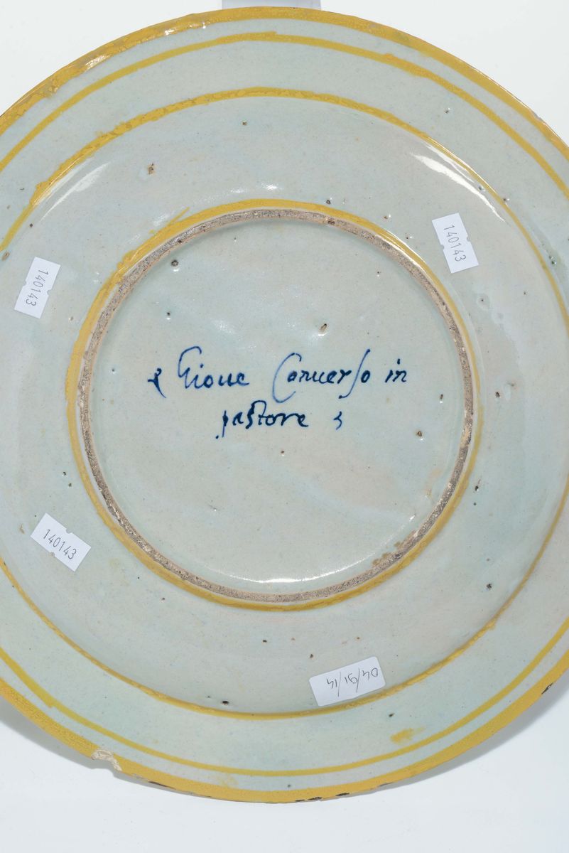 Piatto Urbino, 1570 Ca.