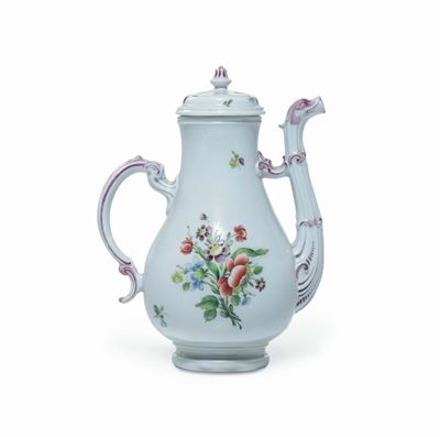 Caffettiera Doccia. Manifattura Ginori, 1770 - 1785 Circa