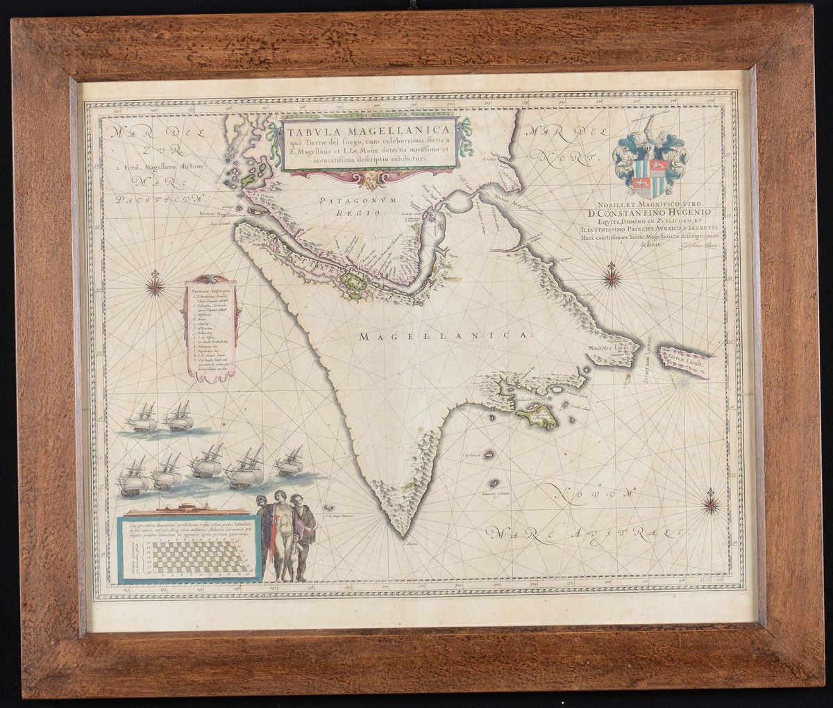 Lotto di Quattro Stampe Raffiguranti Carte Geografiche, XVIII-XIX Secolo