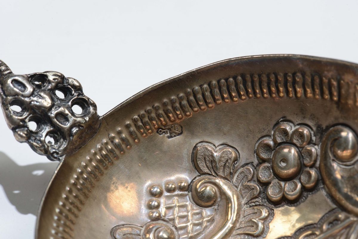 Lotto di Tre Cucchiai in Argento, Paesi Bassi XIX-XX Secolo