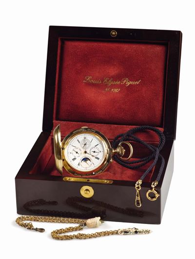 Audemars Piguet, No.4172, Orologio da Tasca, in Oro Rosa 18k, con Ripetizione dei Minuti,grande e...