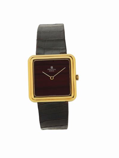 Universal Geneve, Orologio da Polso, in Oro Giallo 18k, Carica Manuale, Cassa No.1800.1, Fibbia U...