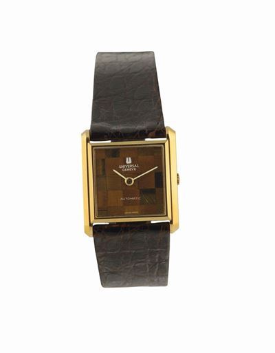 Universal Geneve,occhio di Tigre, Automatico, Orologio da Polso, in Oro Giallo 18k, Cassa No.1900...