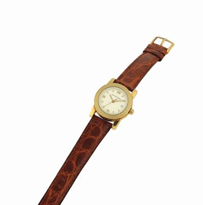 Girard Perregaux, Lady 7000,orologio da Polso, in Oro Giallo 18k,al Quarzo con Datario.fibia Orig...