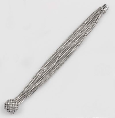 Bracciale con Fermezza in Diamanti