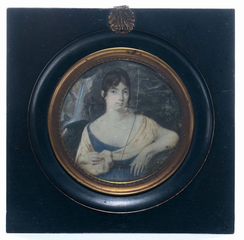 Anonimo del XIX secolo Figura femminile con cascata  - Asta Argenti da Collezione Italiani ed Europei - Cambi Casa d'Aste