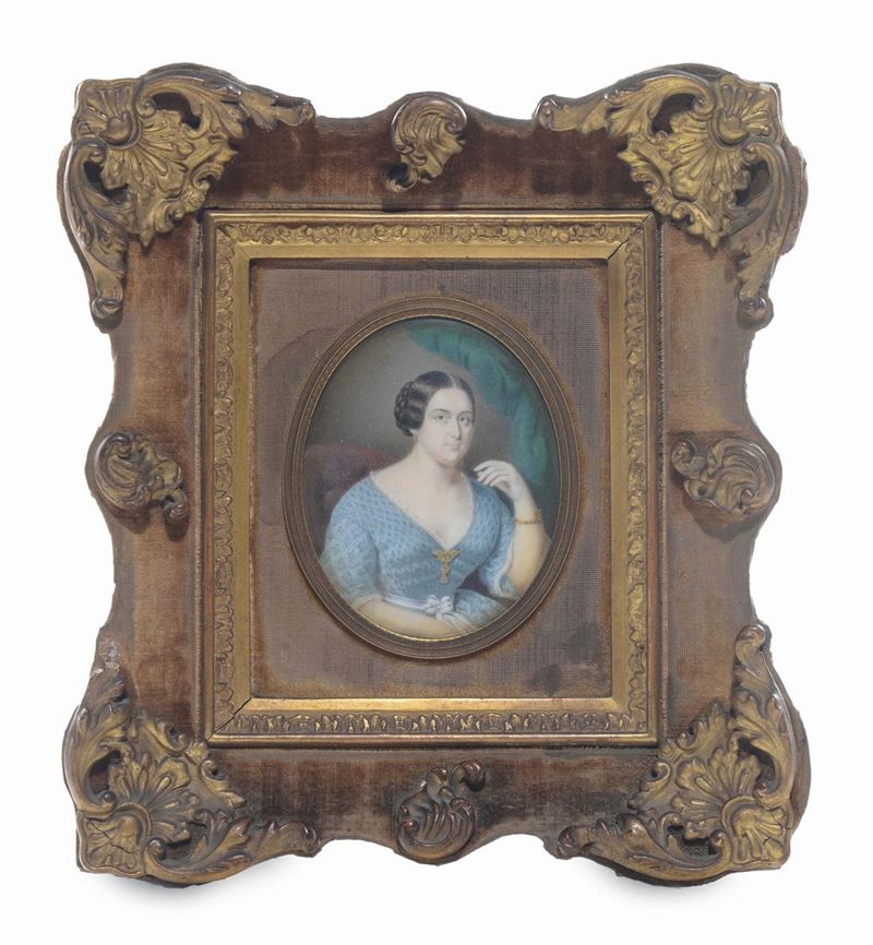 Anonimno del XIX secolo Figura femminile  - Auction Italian and European Silver Collection - Cambi Casa d'Aste
