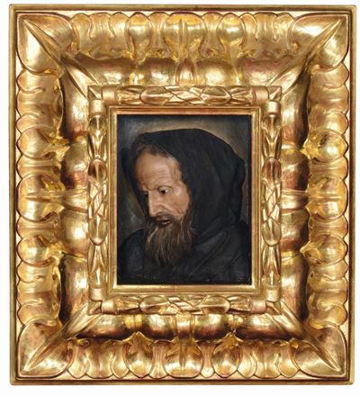 Angelo Gabriello Piò (1690-1769) Ritratto di Frate Cere Colorate e Altri Materiali Dimensioni CM....