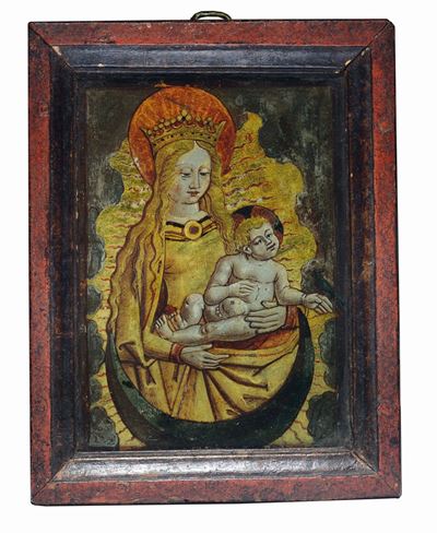 Fiandre (?) XVI Secolomadonna Immacolata con Bambino