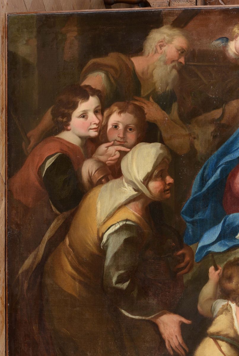Scuola Napoletana della Fine del XVII Secolonatività con i Pastori