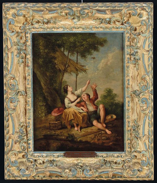 Francois Lemoyne (Parigi 1688-1737), cerchia di Scene galanti