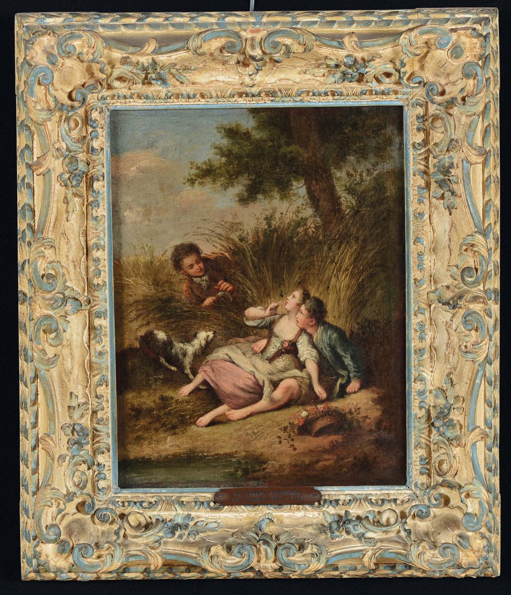 Francois Lemoyne (parigi 1688-1737), Cerchia Discene Galanti