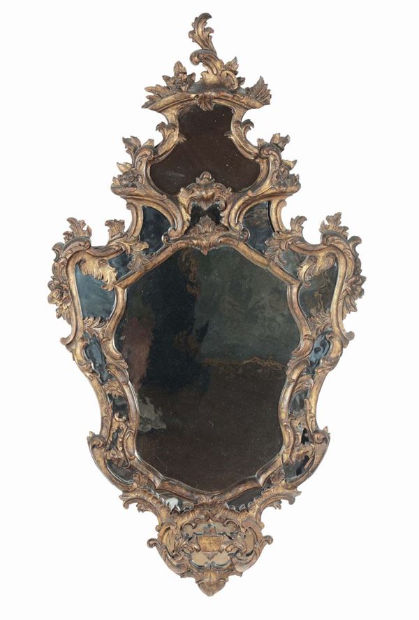 Specchiera in stile, inizio XX secolo