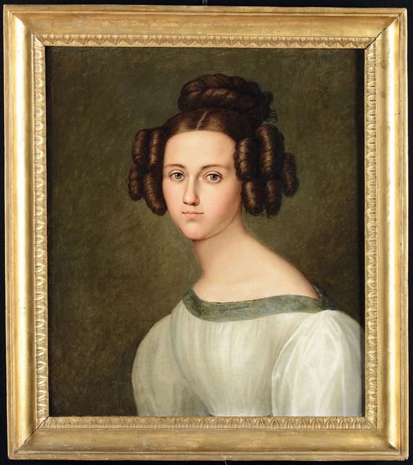 Anonimo del XIX secolo Ritratto femminile