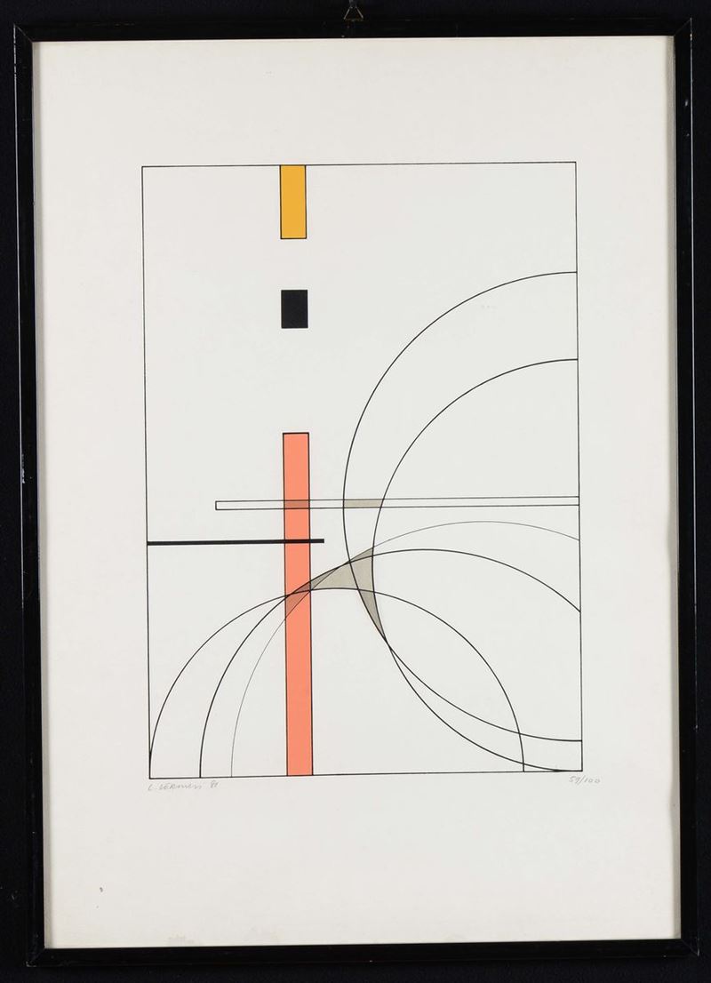 Grafica di Veronesi  - Asta Arredi dalle dimore degli eredi Ercole Marelli e altre provenienze - Cambi Casa d'Aste