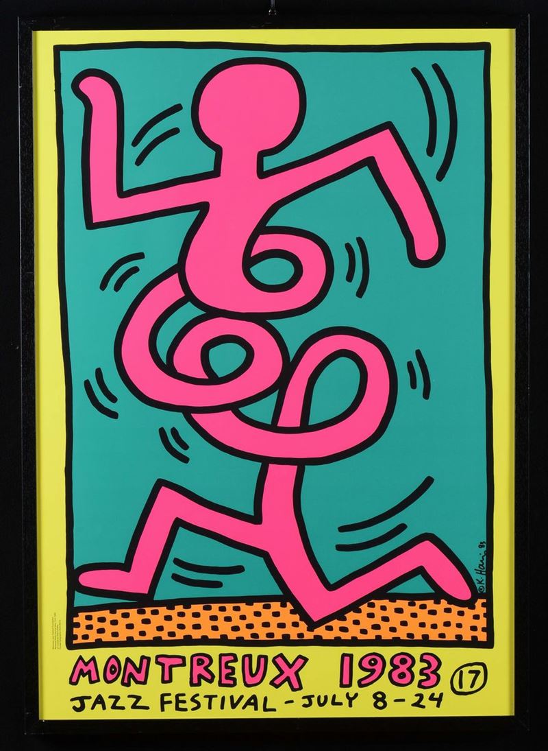 Locandina di Keith Haring  - Auction Furnishings from the mansions of the Ercole Marelli heirs and other property - Cambi Casa d'Aste