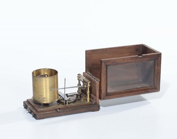 Barografo in cassetta lignea