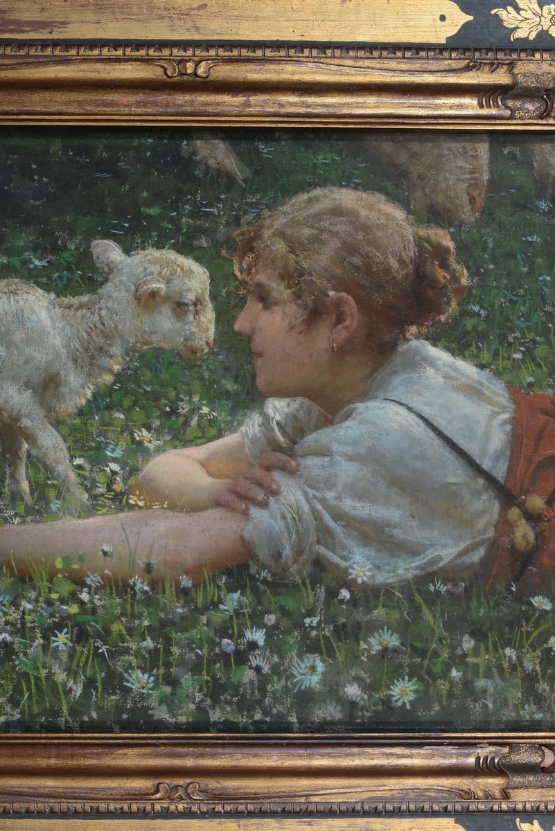 Francesco Paolo Michetti (1851-1929)la Pastorella