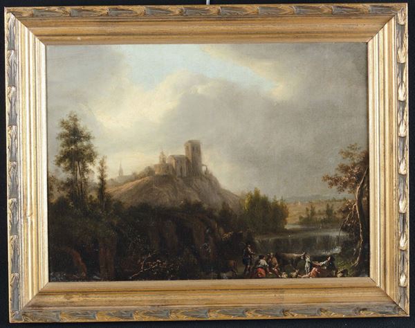 Anonimo della fine del XVIII - inizio XIX secolo Paesaggi