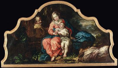 Giuseppe Antonio Pianca (agnona 1703 - Milano 1760)sacra Famiglia