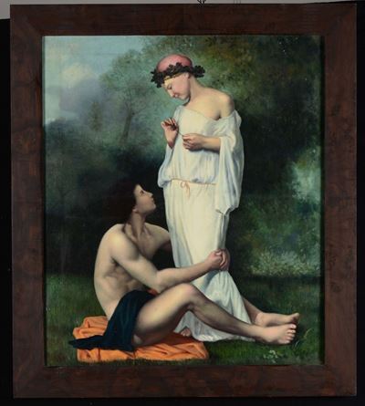 Anonimo del XX Secoloscena Romantica