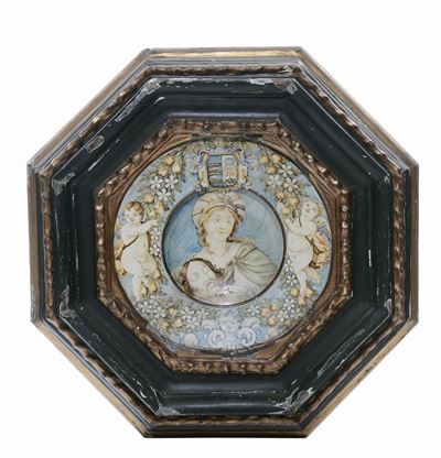 Piatto Castelli, Giacomo Gentili il Vecchio e Carmine Gentili (attr.), Fine XVII - Inizi XVIII Se...