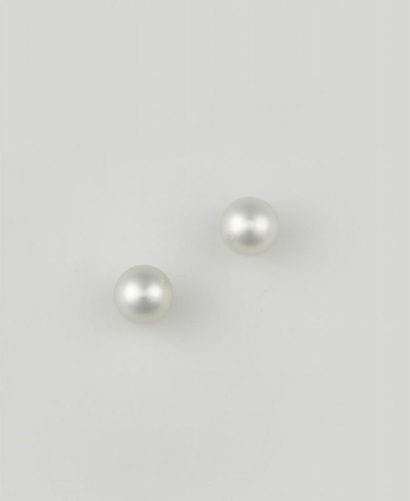 Pariglia di perle  - Asta Fine Jewels - Cambi Casa d'Aste