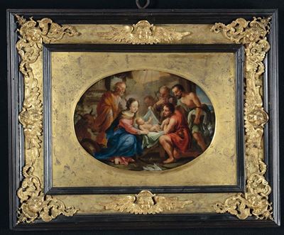Scuola Romana del XVIII Secoloadorazione dei Pastori