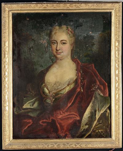 Scuola Francese del XVIII Secoloritratto Femminile