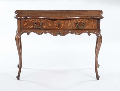 Console in Noce Lastronata, Piemonte XVIII Secolo