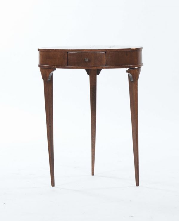 Tavolino circolare da salotto, XIX-XX secolo