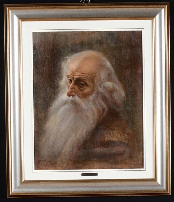 Federico Gariboldi (1878-1950) Ritratto di Vincenzo Gemito