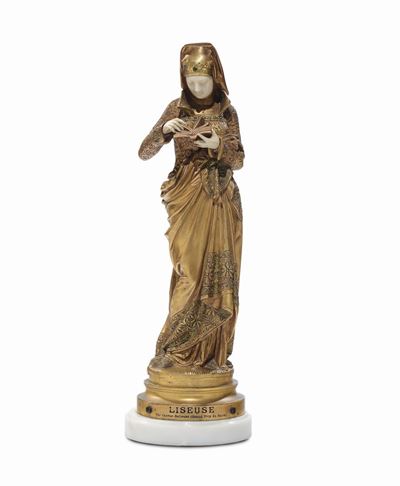 Albert Ernest Carrier-belleuse (1824-1887) - Franciala Liseuse