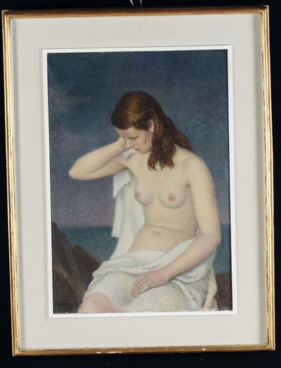 Noelqui (1893-1975)nudo Femminile, 1957