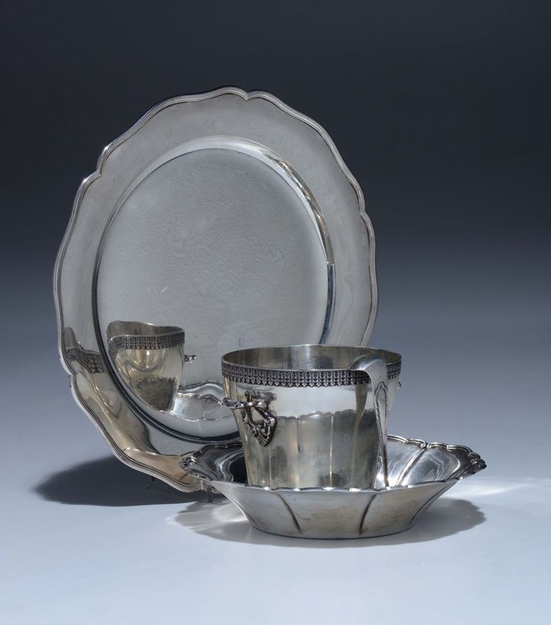 Lotto di argenti  - Asta Arredi dalle dimore degli eredi Ercole Marelli e altre provenienze - Cambi Casa d'Aste