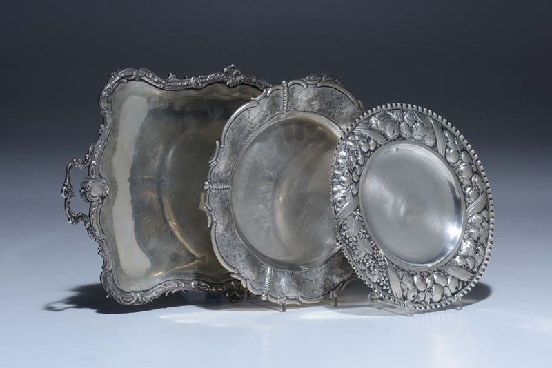 Lotto di argenti  - Asta Arredi dalle dimore degli eredi Ercole Marelli e altre provenienze - Cambi Casa d'Aste